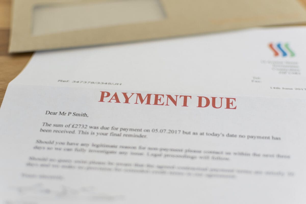 debt collection letters